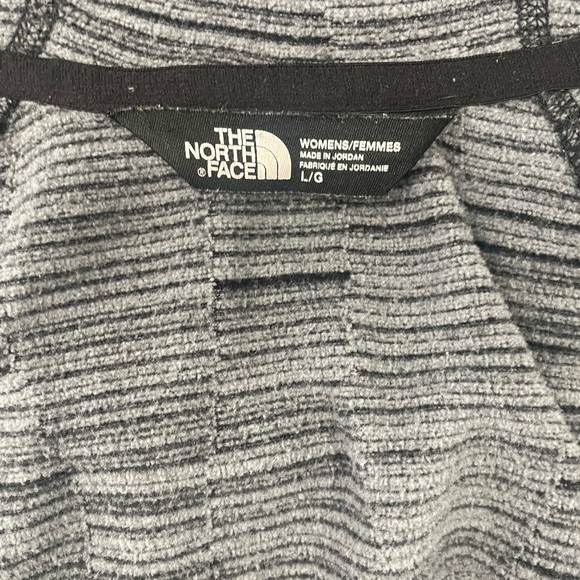 The North Face Gray Striped Hoodie - Picture 3 of 4